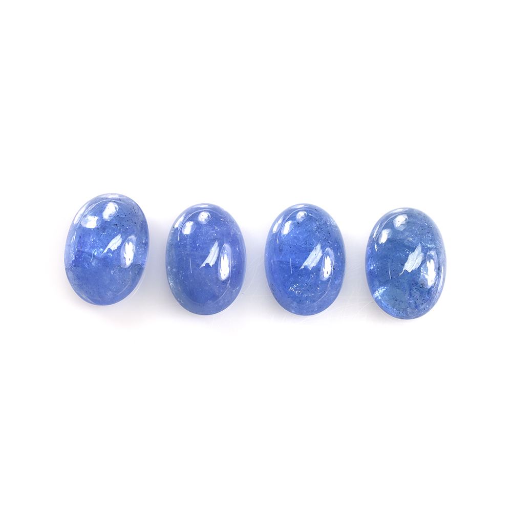 MILKY TANZANITE PLAIN OVAL CAB (VERY MILKY) 14X10MM 6.41 Cts.