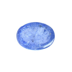 MILKY TANZANITE PLAIN OVAL CAB (SEMI MILKY) 8X6MM 1.45 Cts.