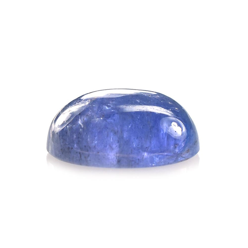 MILKY TANZANITE PLAIN OVAL CAB (SEMI MILKY) 8X6MM 3.19 Cts.