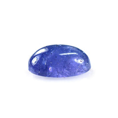 MILKY TANZANITE PLAIN OVAL CAB (SEMI MILKY) (AAA) 10X8MM 3.33 Cts.