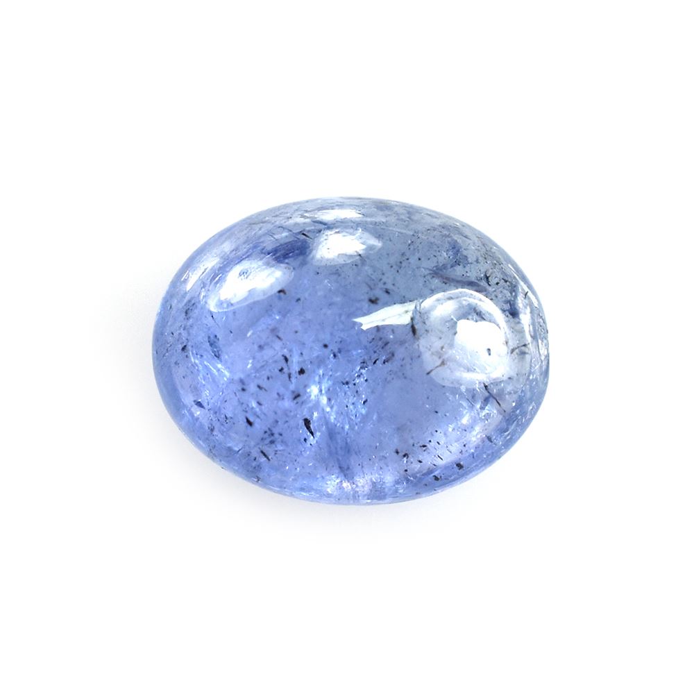 MILKY TANZANITE PLAIN OVAL CAB (SEMI MILKY) 9X7MM 2.08 Cts.