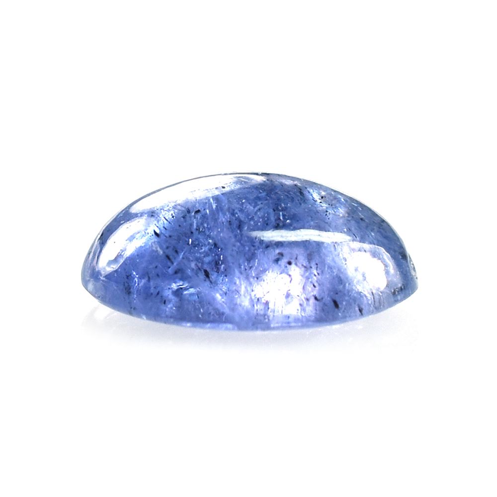 MILKY TANZANITE PLAIN OVAL CAB (SEMI MILKY) 9X7MM 2.08 Cts.