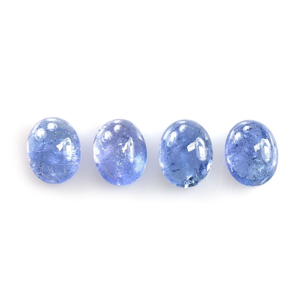 MILKY TANZANITE PLAIN OVAL CAB (SEMI MILKY) 9X7MM 2.08 Cts.