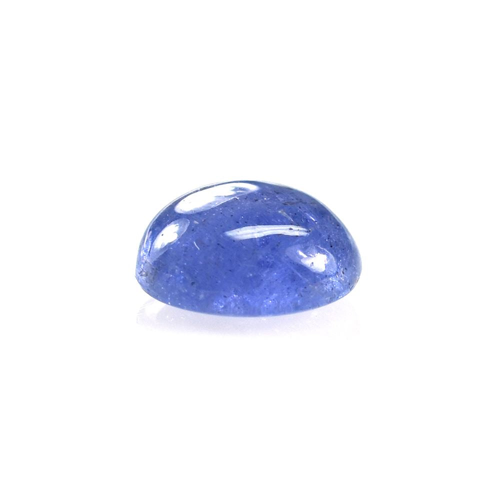 MILKY TANZANITE PLAIN ROUND CAB (VERY MILKY) 7MM 1.58 Cts.