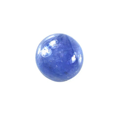MILKY TANZANITE PLAIN ROUND CAB (VERY MILKY) 6MM 0.95 Cts.