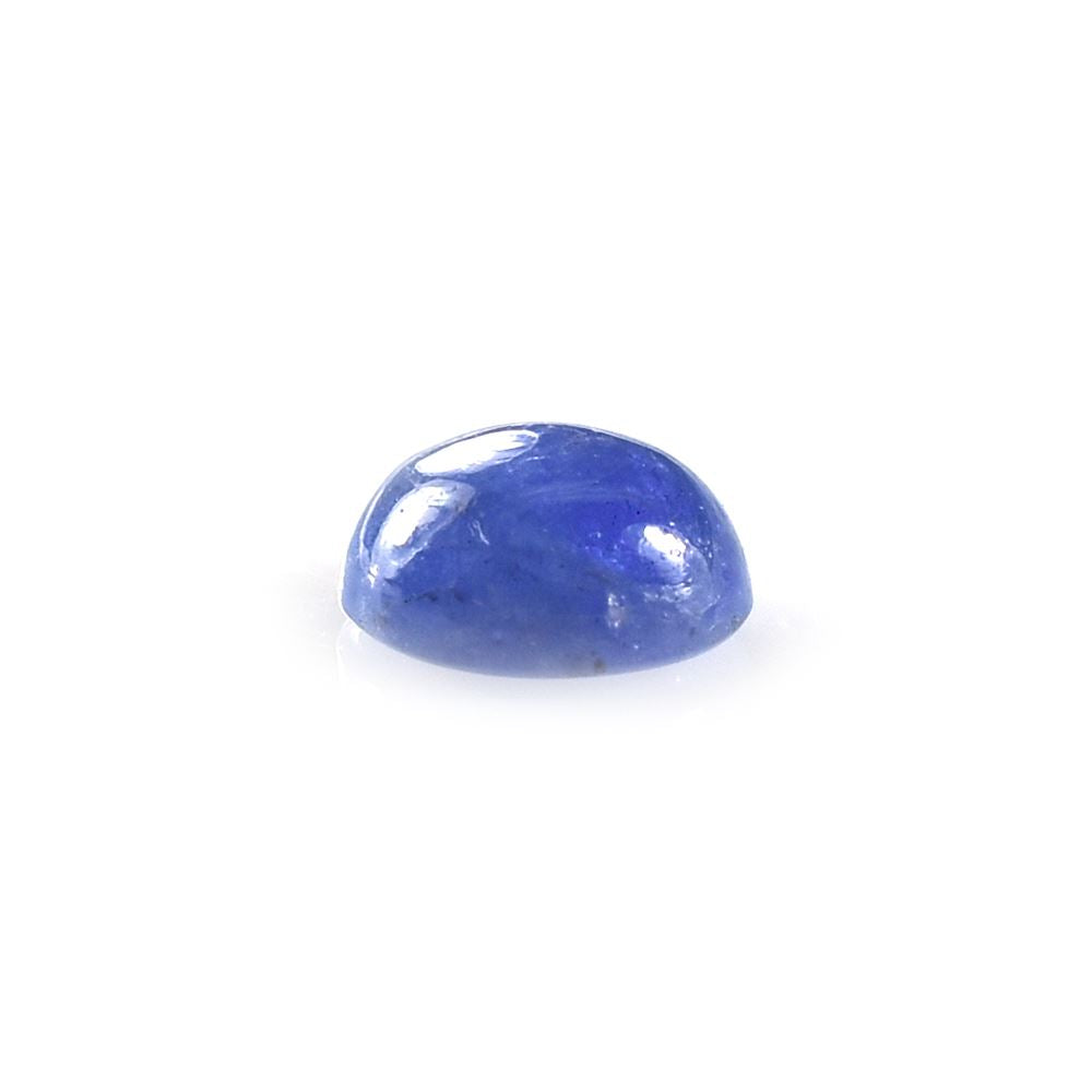 MILKY TANZANITE PLAIN ROUND CAB (VERY MILKY) 6MM 0.95 Cts.