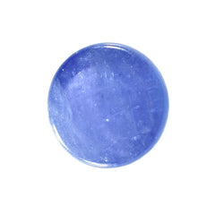 MILKY TANZANITE PLAIN ROUND CAB (VERY MILKY) 9MM 3.55 Cts.