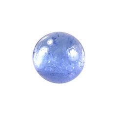 MILKY TANZANITE PLAIN ROUND CAB (SEMI MILKY) 7MM 1.64 Cts.