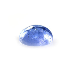 MILKY TANZANITE PLAIN ROUND CAB (SEMI MILKY) 7MM 1.64 Cts.