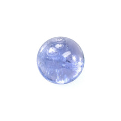 MILKY TANZANITE PLAIN ROUND CAB (SEMI MILKY) 6MM 1.01 Cts.