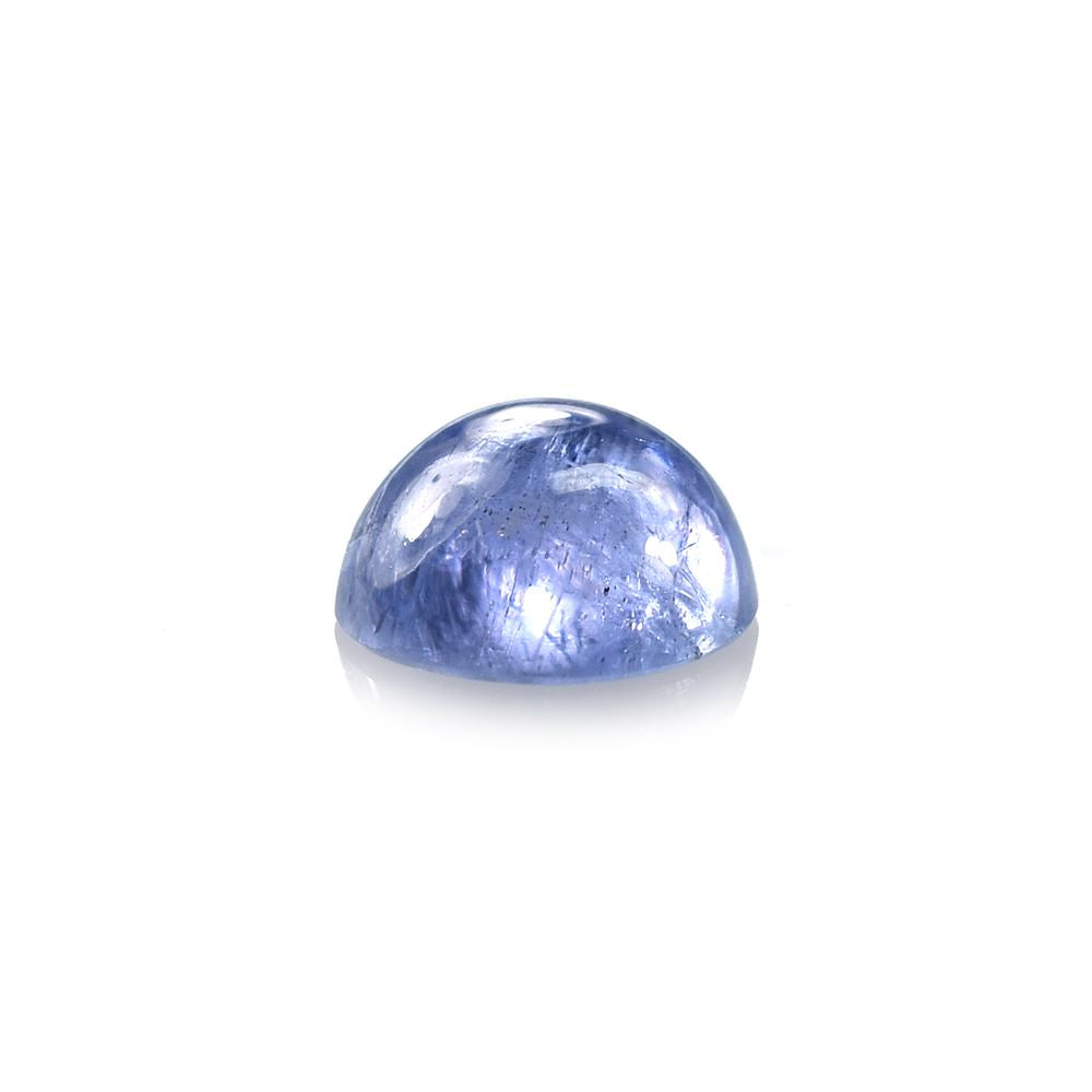 MILKY TANZANITE PLAIN ROUND CAB (SEMI MILKY) 6MM 1.01 Cts.