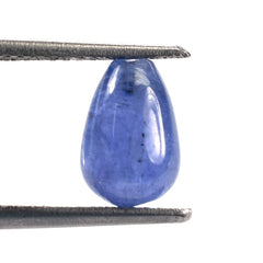 TANZANITE PLAIN DROPS (HALF DRILL 1.00MM) 9X6MM 3.30 Cts.
