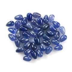TANZANITE PLAIN DROPS (HALF DRILL 1.00MM) 9X6MM 3.30 Cts.