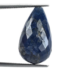 TANZANITE FACETED DROPS (HALF DRILL 1.00MM) 20X12MM 22.31 Cts.
