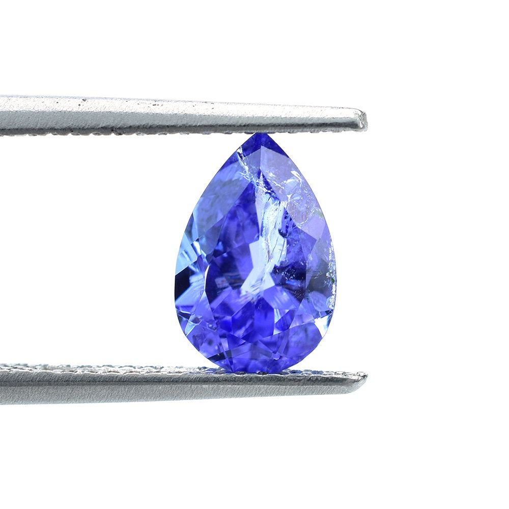 TANZANITE CUT PEAR (AAA/HI) 9X6MM 1.45 Cts.