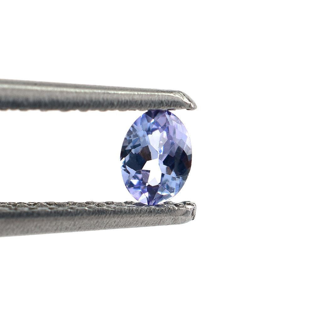 TANZANITE CUT OVAL (A/SI) 4X3MM 0.18 Cts.