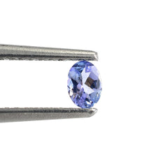 TANZANITE CUT OVAL (A/HI) 4X3MM 0.15 Cts.