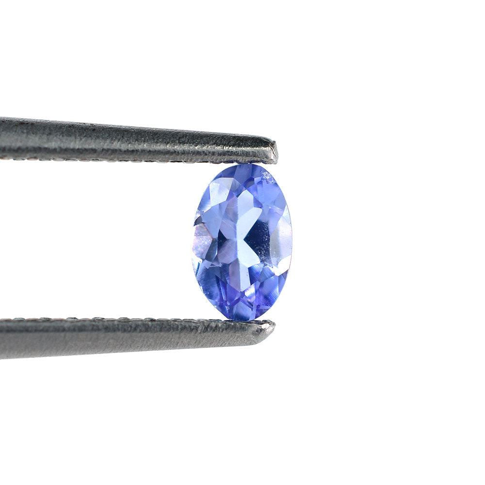 TANZANITE CUT OVAL (AA/SI) 5X3MM 0.23 Cts.