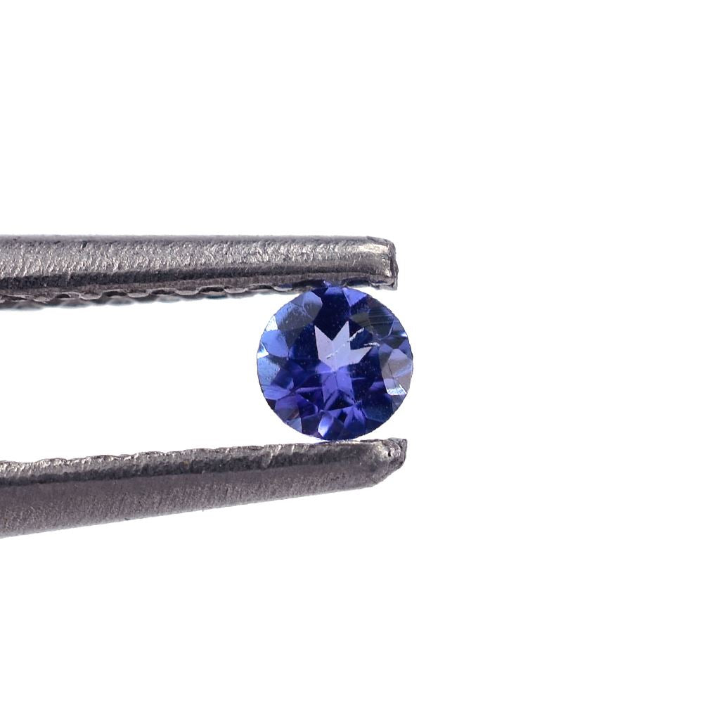 TANZANITE CUT ROUND (AAA/CLEAN) 2.50X2.50 MM 0.07 Cts.