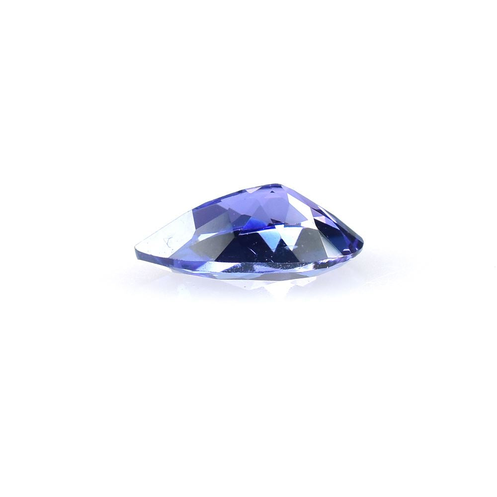 TANZANITE CUT PEAR (AA)(SI)(WINDOW) 9.00X6.00 MM 1.14 Cts.