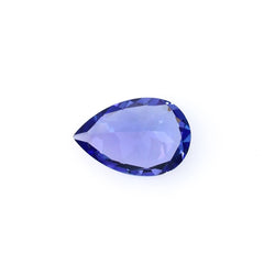 TANZANITE CUT PEAR (AA)(SI)(WINDOW) 9.00X6.00 MM 1.14 Cts.