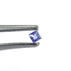 TANZANITE PRINCESS CUT SQUARE (AAA) 1.50X1.50 MM 0.05 Cts.