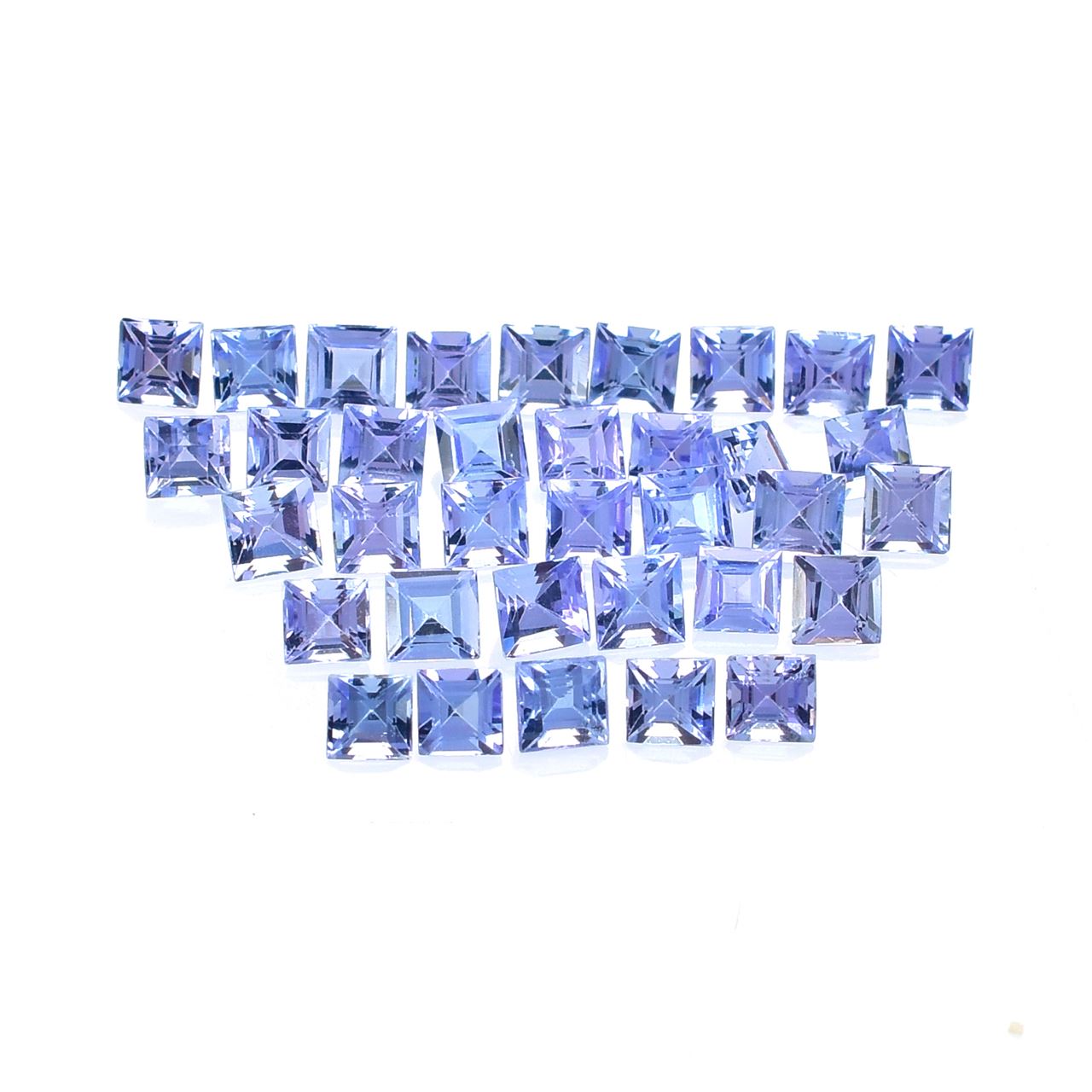 TANZANITE CUT SQUARE (AA)(CLEAN) 2.50X2.50 MM 0.09 Cts.