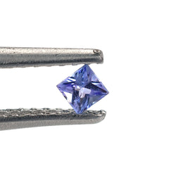 TANZANITE PRINCESS CUT SQUARE (AA)(CLEAN) 2.50X2.50 MM 0.07 Cts.