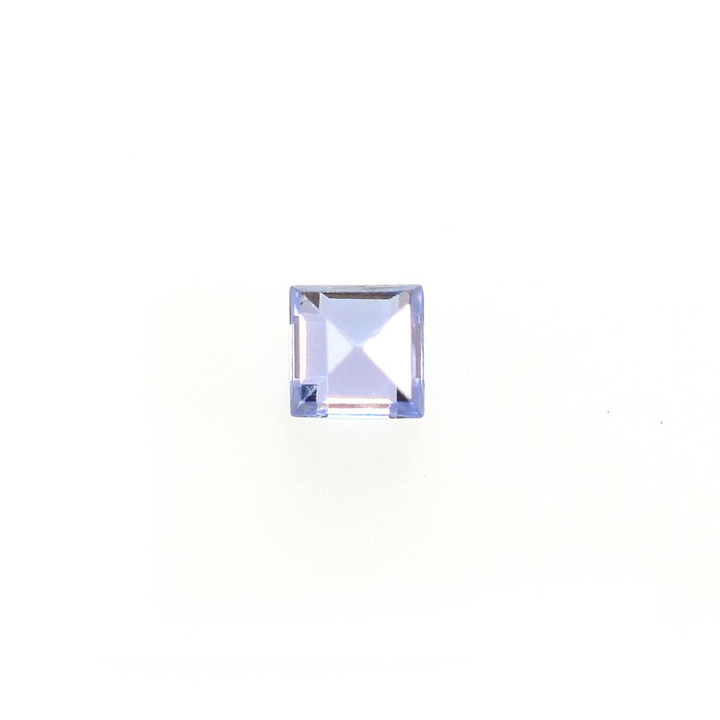 TANZANITE CUT SQUARE (AA)(CLEAN) 1.50X1.50 MM 0.04 Cts.