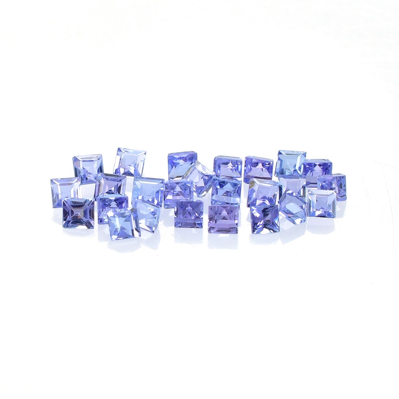 TANZANITE CUT SQUARE (AA)(CLEAN) 1.50X1.50 MM 0.04 Cts.