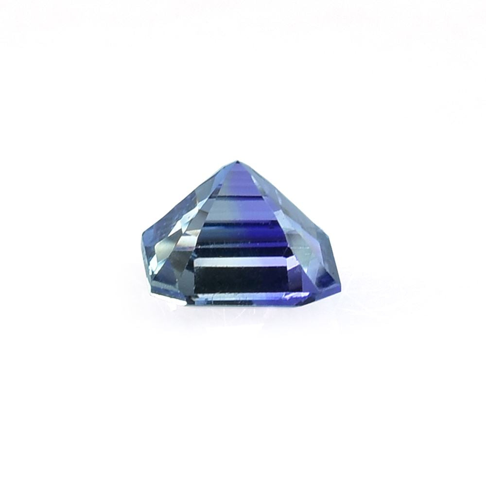 TANZANITE STEP CUT ON TOP AND CONCAVE CUT BOTTOM OCTAGON (BIO)(CLEAN) 5.50X5.50 MM 0.85 Cts.
