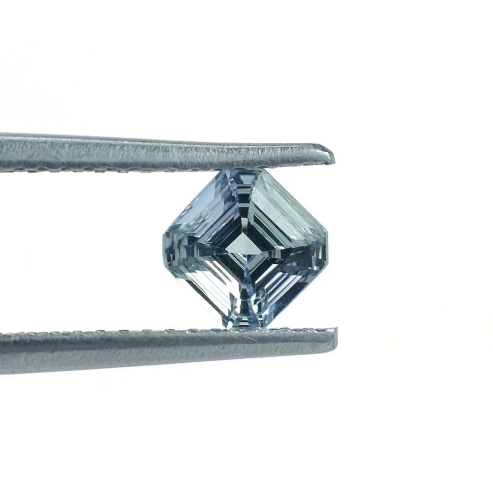 TANZANITE STEP CUT ON TOP AND CONCAVE CUT BOTTOM OCTAGON (BIO)(CLEAN) 4.50X4.50 MM 0.63 Cts.