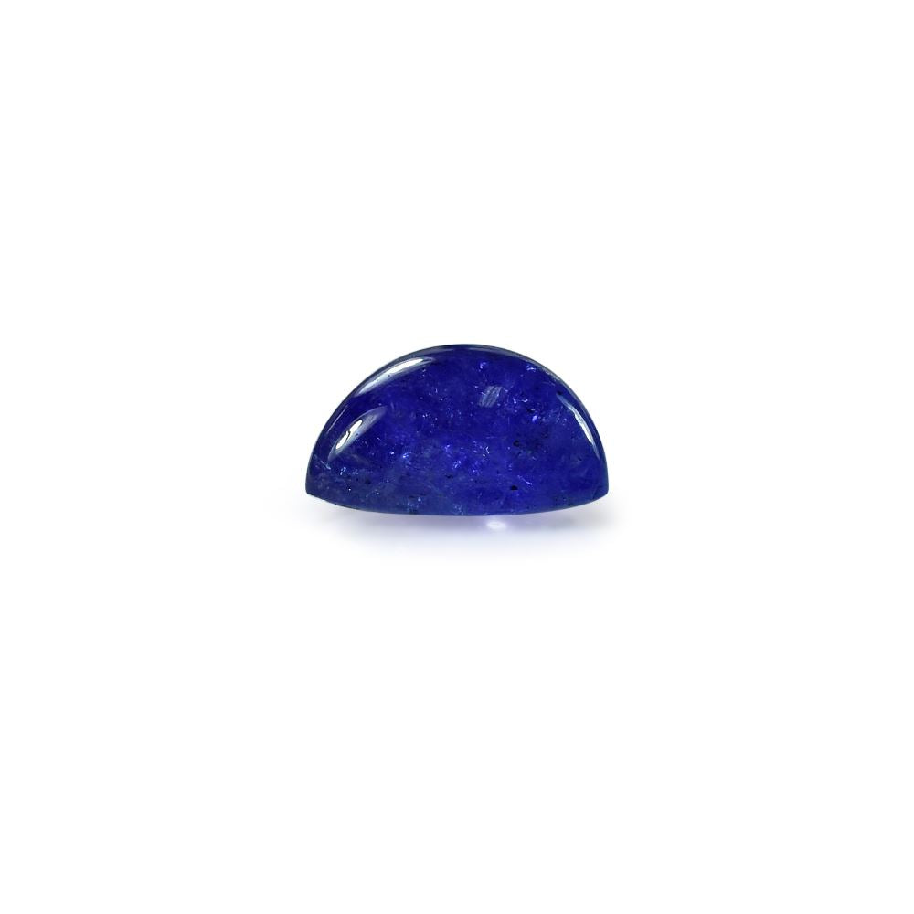 TANZANITE CAB TRILLION (MILKY)(AAA) 12.00X12.00 MM 9.38 Cts.