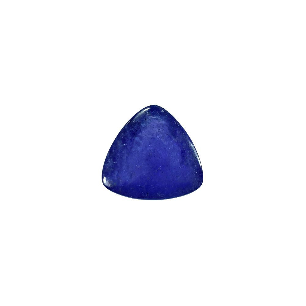 TANZANITE CAB TRILLION (MILKY)(AAA) 12.00X12.00 MM 9.38 Cts.
