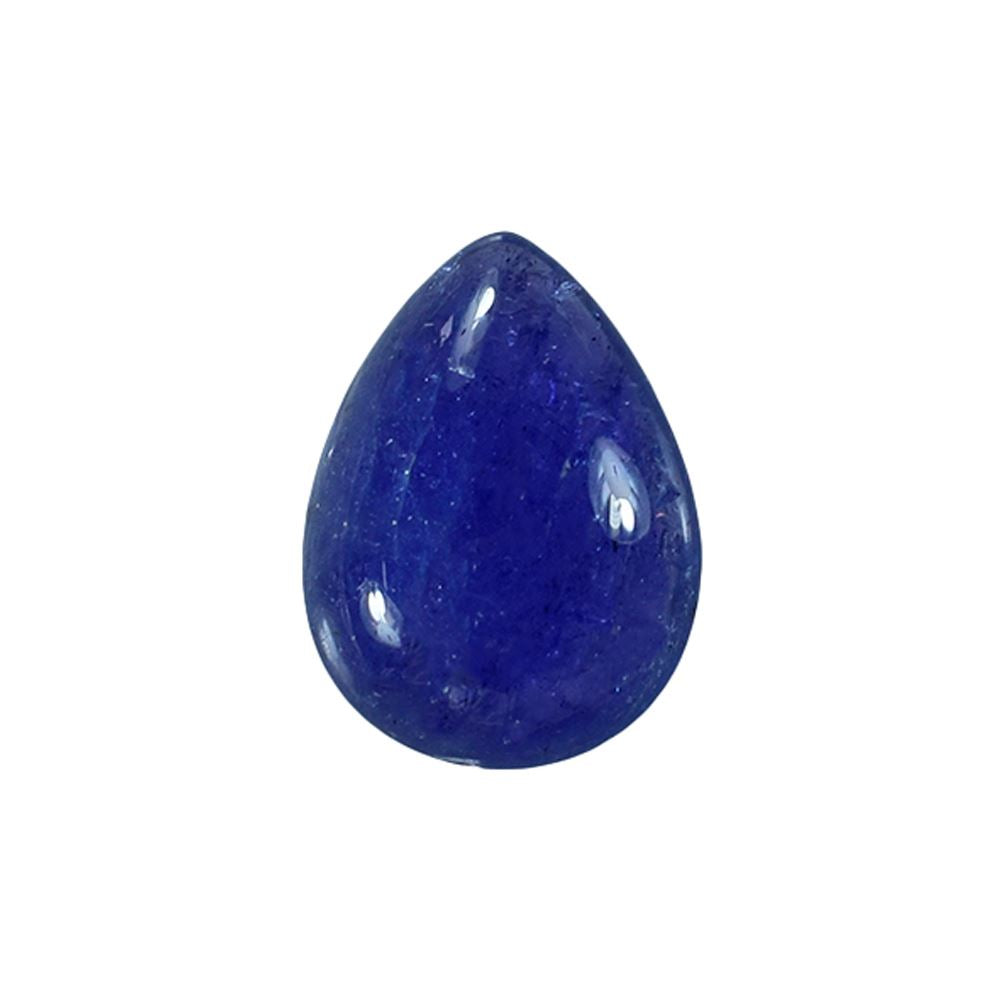 TANZANITE CAB PEAR (MILKY)(AAA) 15.00X11.00 MM 6.55 Cts.