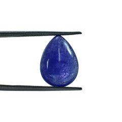 TANZANITE CAB PEAR (MILKY)(AAA) 15.00X11.00 MM 6.55 Cts.