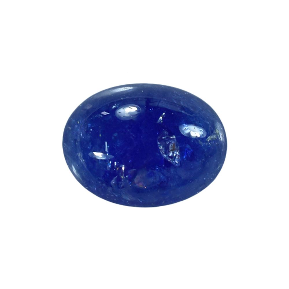 TANZANITE CAB OVAL (MILKY)(AAA) 18.00X14.00 MM 15.70 Cts.