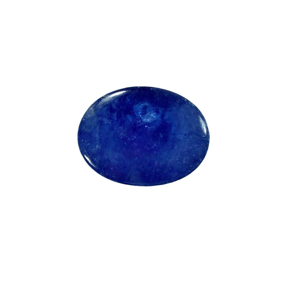 TANZANITE CAB OVAL (MILKY)(AAA) 18.00X14.00 MM 15.70 Cts.