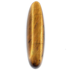 YELLOW TIGER'S EYE QUARTZ OVAL CAB 24X6.50MM 5.43 Cts.