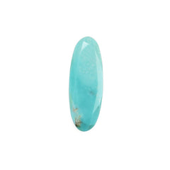 TURQUOISE CUT OVAL BOTH SIDE TABLE 29X10MM 8.9 Cts.