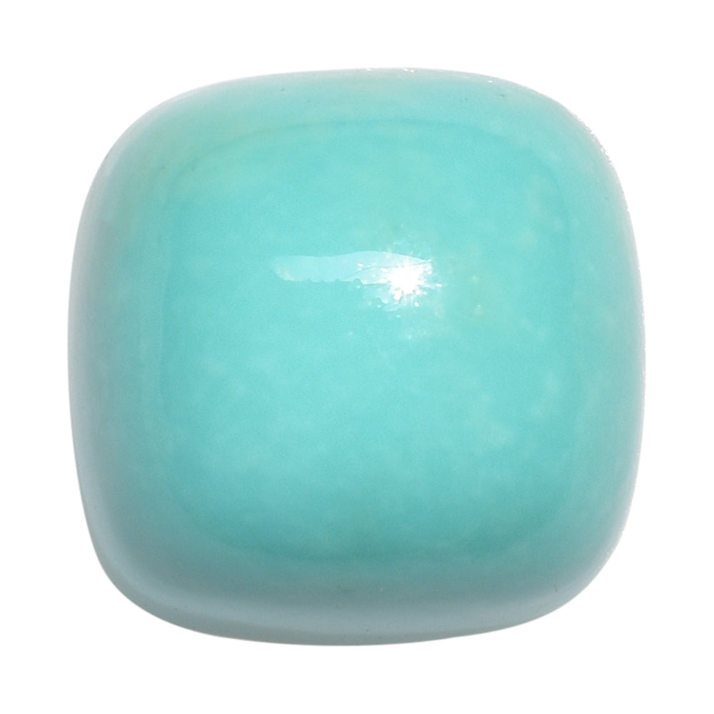 TURQUOISE CUSHION CAB 14.00MM 15.82 Cts.