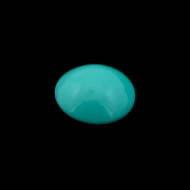TURQUOISE LENTIL ROUND 12.00MM 5.34 Cts.