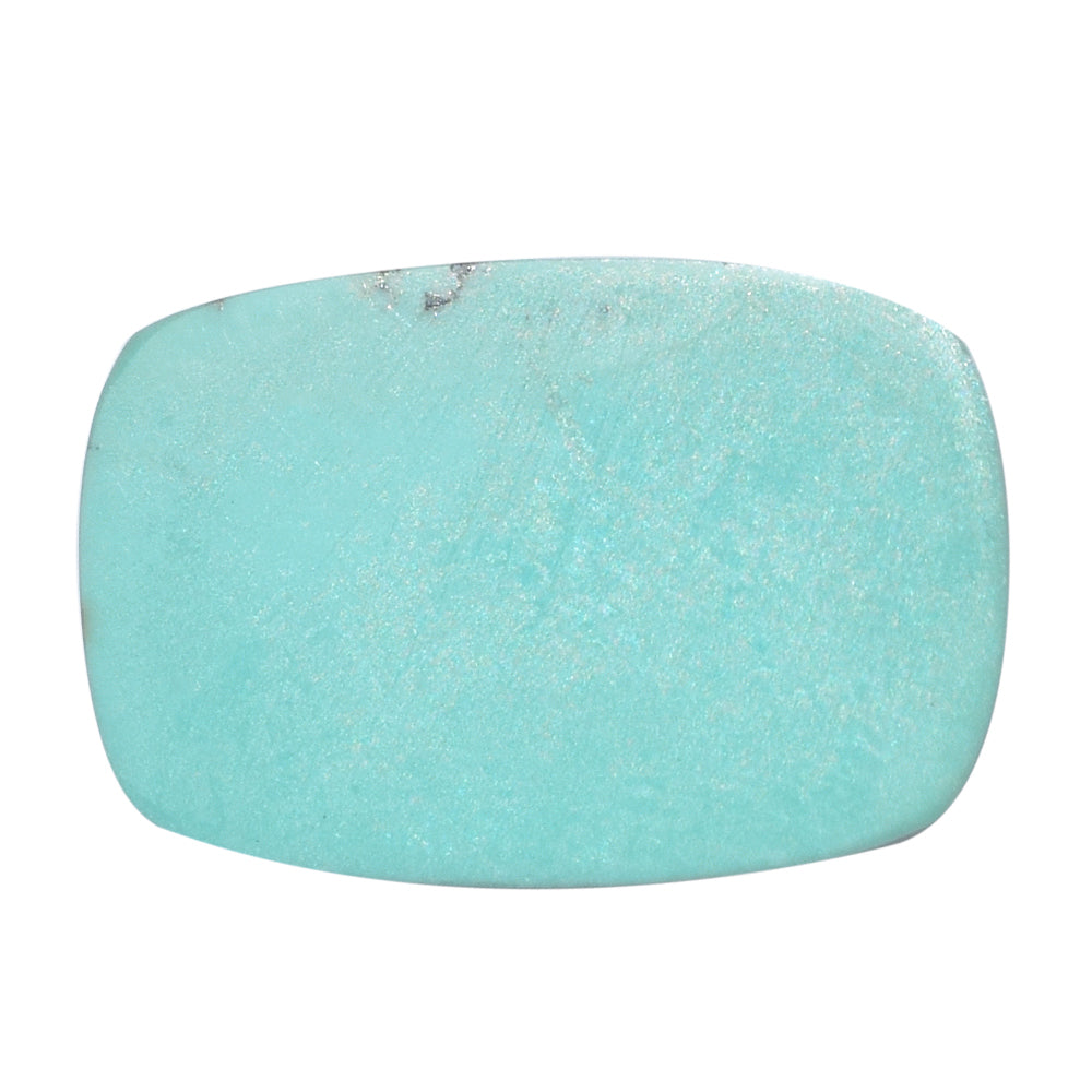 NATURAL TURQUOISE CUSHION CAB 18X12MM 7.87 Cts.