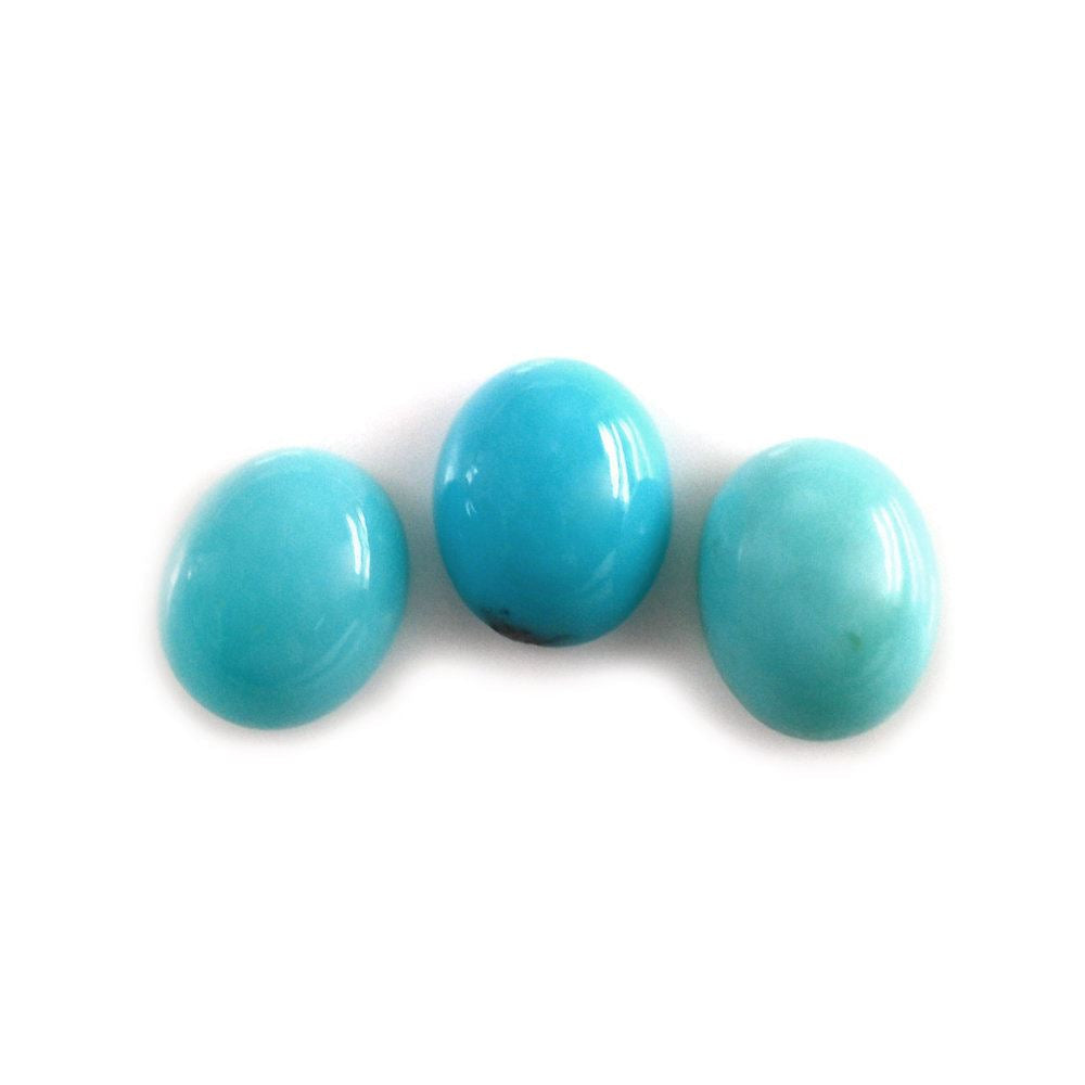 TURQUOISE OVAL CAB 5X3MM 0.35 Cts.