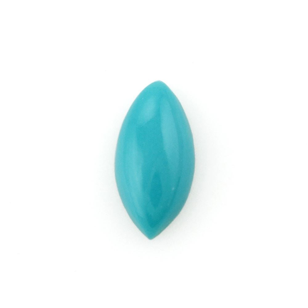 TURQUOISE MARQUISE CAB (BLUE) 10X5MM 1.10 Cts.