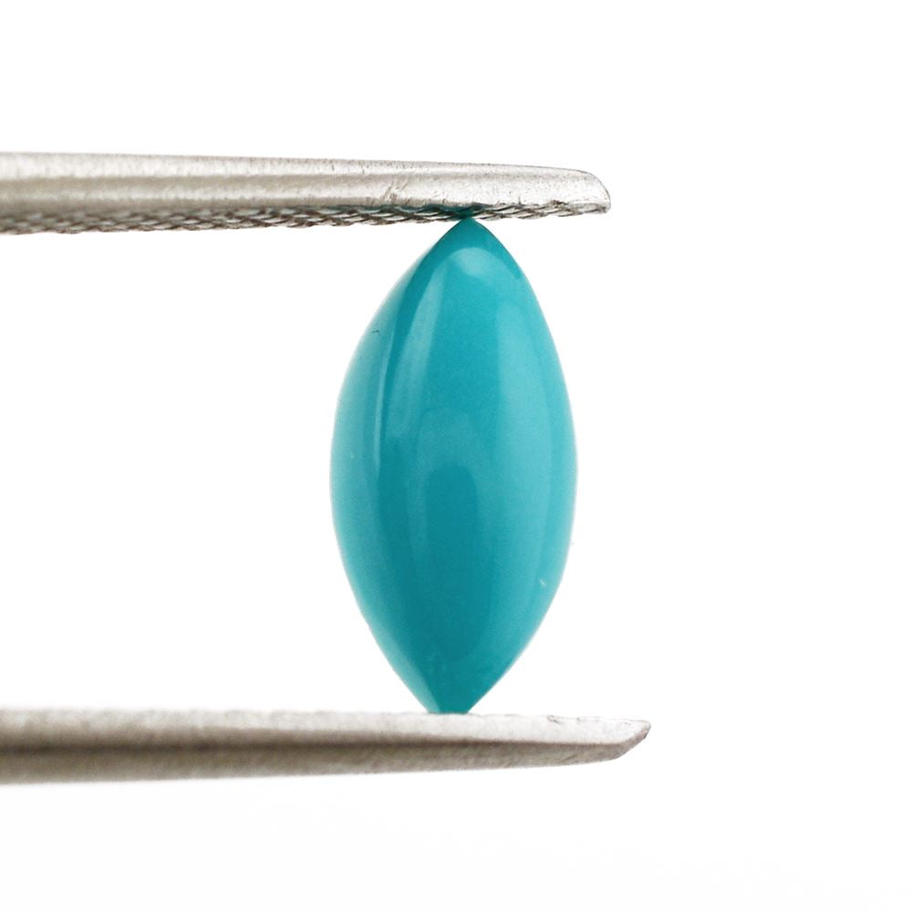 TURQUOISE MARQUISE CAB (BLUE) 10X5MM 1.10 Cts.