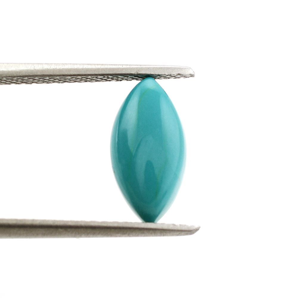TURQUOISE MARQUISE CAB 12X6MM 2.00 Cts.