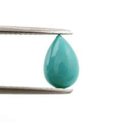 TURQUOISE PEAR CAB 9X6MM 1.30 Cts.