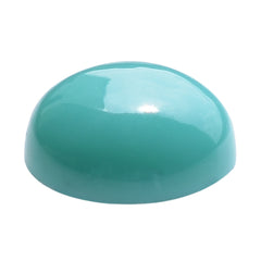 TURQUOISE ROUND CAB (BLUE GREEN) 7MM 1.21 Cts.