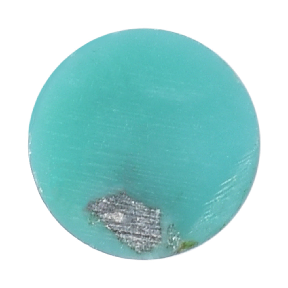 TURQUOISE ROUND CAB (BLUE GREEN) 7MM 1.21 Cts.